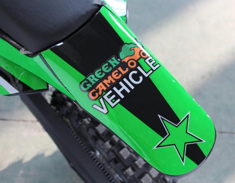 Электромотоцикл GreenCamel Питбайк DB500 зеленый - фото 8 - id-p215021955