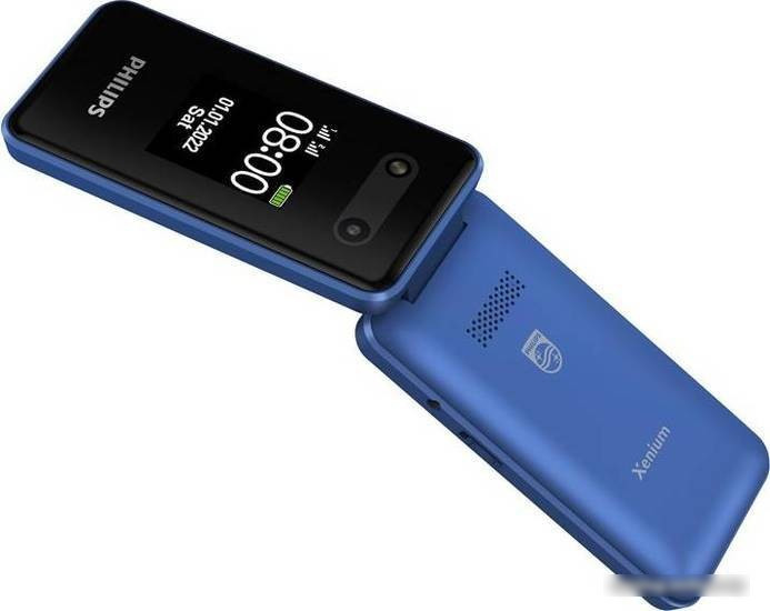 Кнопочный телефон Philips Xenium E2602 (синий) - фото 3 - id-p215022377
