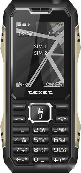 Мобильный телефон TeXet TM-D424 (черный) - фото 2 - id-p215022379