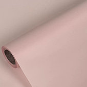 Матовая полупрозрачная пленка "Vogue", 60 см*10 м, розовый