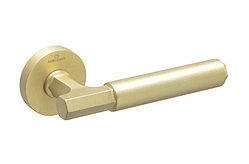 Ручки дверные CEBI IRIS цвет PC35 (матовое золото полимер)