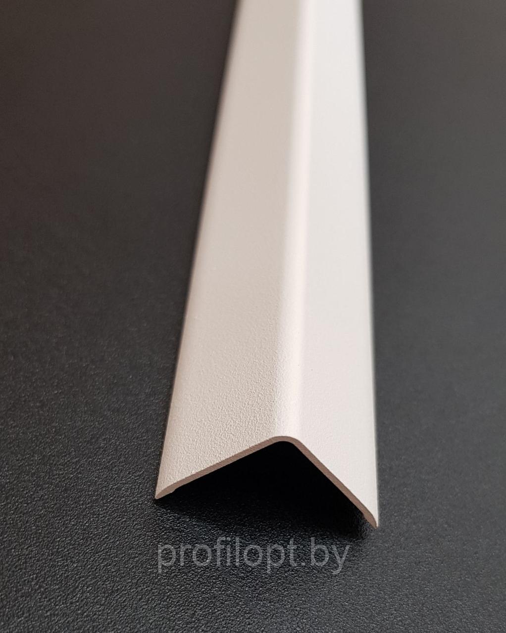 Уголок алюминиевый 20х20 мм. белый матовый 2,7м - фото 1 - id-p215027283