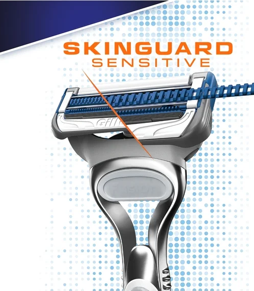 Сменные кассеты Gillette Skinguard Sensitive (2 шт) - фото 2 - id-p215027503