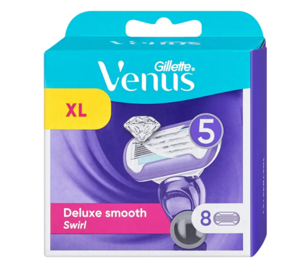 Сменные кассеты Gillette Venus Swirl ( 8 шт ) - фото 1 - id-p215027599
