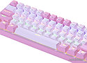 Клавиатура Redragon Fizz (розоый/белый), фото 5