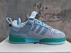 Кроссовки Adidas Forum Low x Bad Bunny blue, фото 3