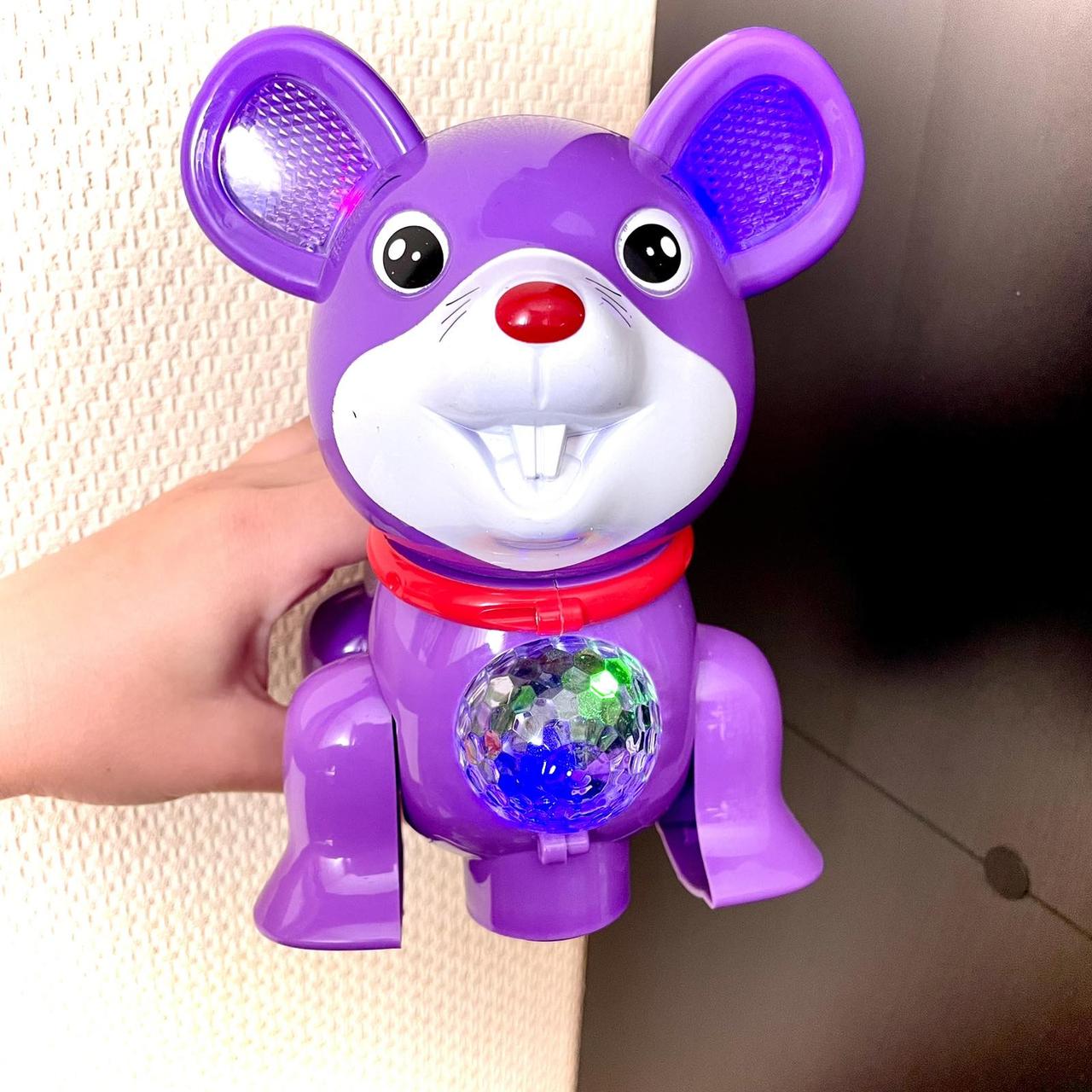Детская интерактивная игрушка "Mouse" с диско- шаром и музыкой.Супер-цена! - фото 4 - id-p111566189