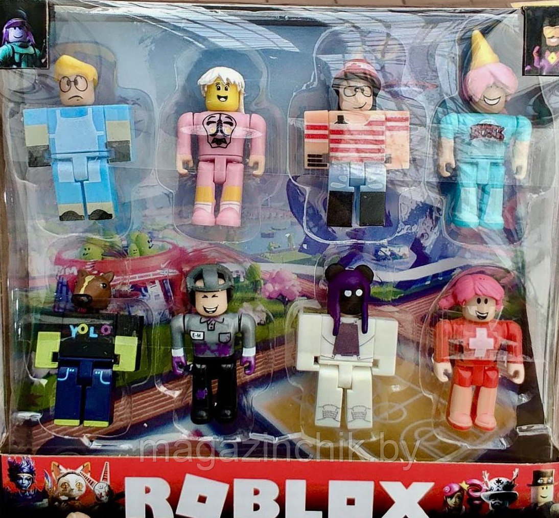 Набор игрушек Роблокс 8 героев 4656-1 - фото 1 - id-p105930837