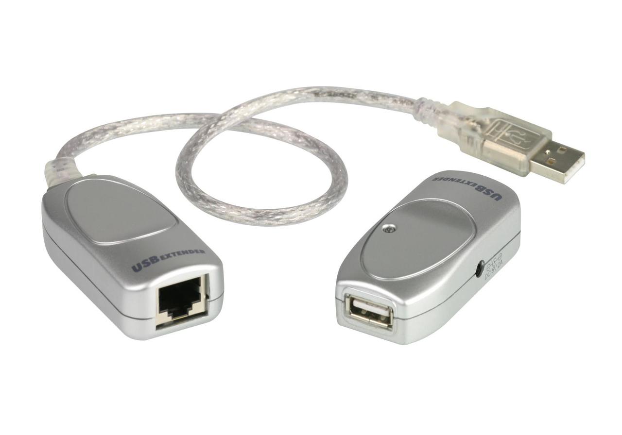 Удлинитель, USB 1.1, 60 метр., USB A-тип, Male/Female, без шнуров ATEN. USB EXTENDER - фото 1 - id-p215030077