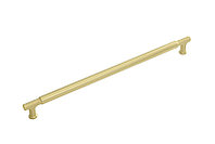Ручка мебельная CEBI A1126 320 мм PC35 (матовое золото полимер) серия IRIS