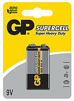 Солевая батарейка GP Supercell 6F22/1604S-2UE1