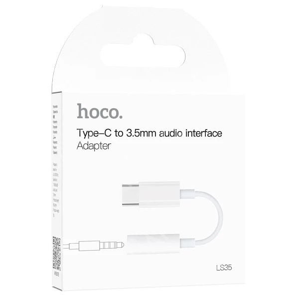 Адаптер-переходник для наушников Hoco LS35 Type-C на Jack 3.5mm - фото 3 - id-p215030315