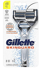 Бритвенный станок Gillette Skinguard Sensitive + 2 кассеты