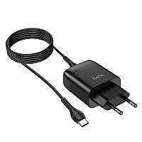 Сетевое зарядное устройствоC96A single port charger set(Type-C)(EU)черный