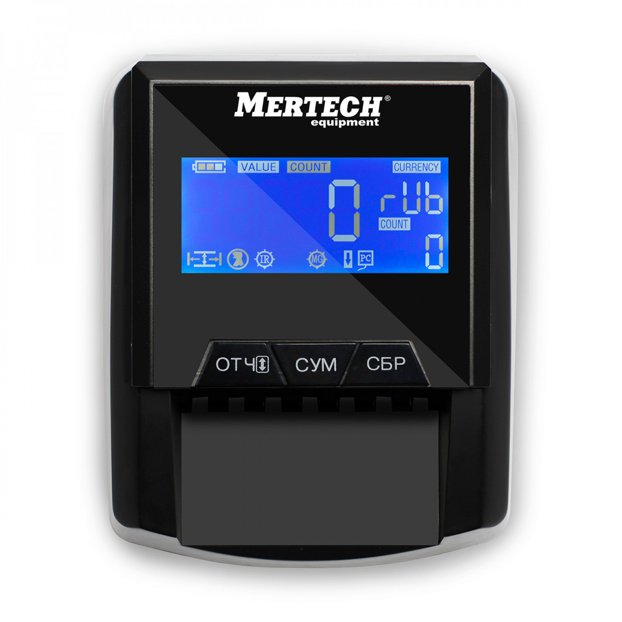 Детектор банкнот MERTECH D-20A Flash Pro LCD - фото 2 - id-p201927036