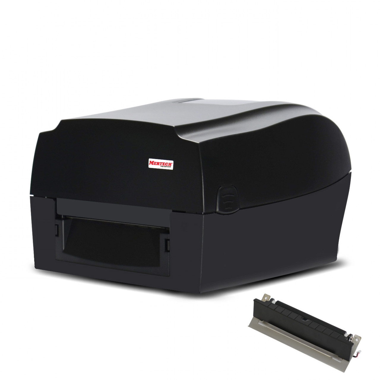 Термотрансферный принтер этикеток MERTECH TLP300 TERRA NOVA USB, RS232, Ethernet Black с отделителем - фото 1 - id-p201927166