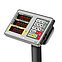 Торговые напольные весы M-ER 335 ACP-150.20 "TURTLE" с расчетом стоимости товара LED, фото 2