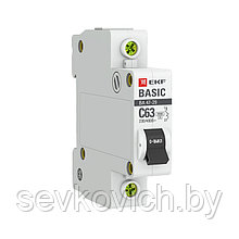 Автоматический выключатель EKF BASIC 4,5кА, 1п, 32А  "С"
