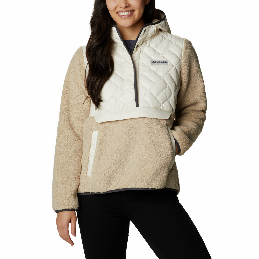 Джемпер женский Columbia Sweet View Fleece Hooded Pullover молочный 1958641-191 - фото 1 - id-p215030856