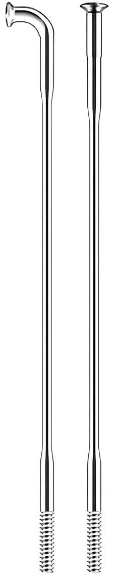 Спица Pillar PSR TB 2015 x 288 мм. J-bend, серебристый - фото 1 - id-p215032540