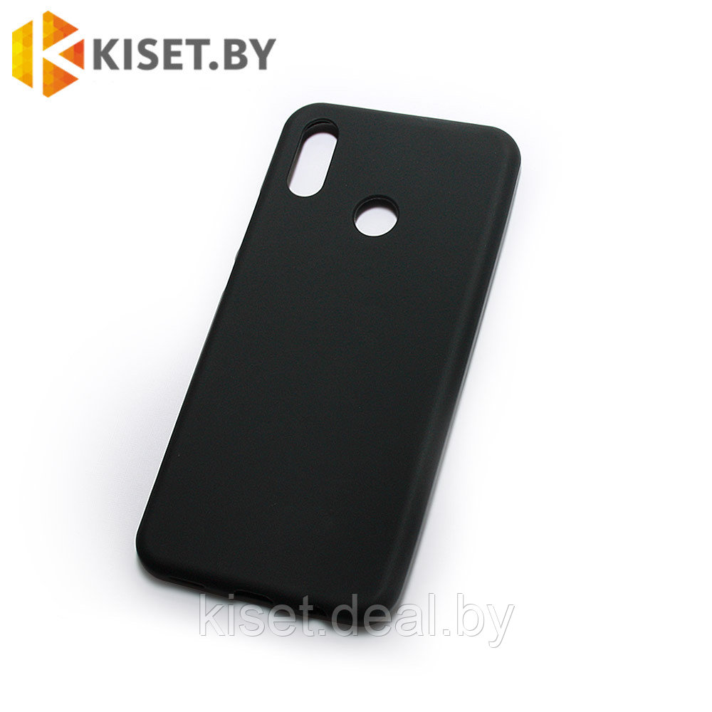 Силиконовый чехол KST MC для Huawei P Smart Plus (Nova 3i) черный матовый - фото 1 - id-p129855778