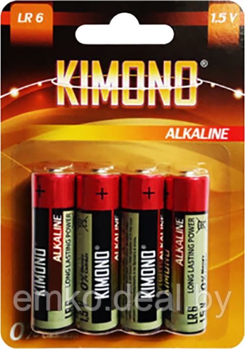 KIMONO AA LR6 4BL - фото 1 - id-p215032607