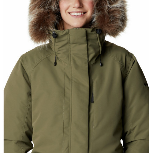 Куртка утепленная женская Columbia Little Si Insulated Parka зеленая - фото 5 - id-p215030717