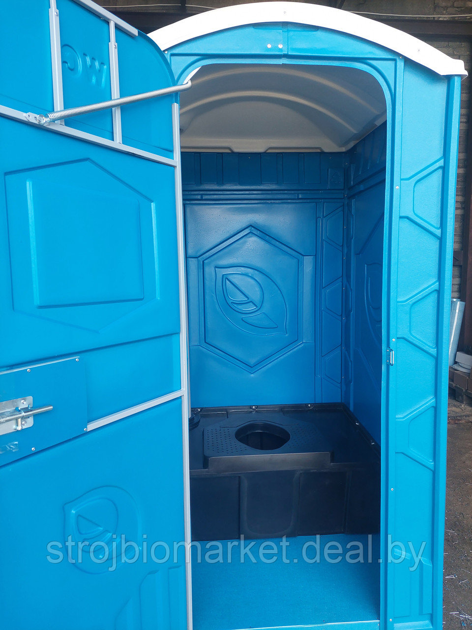 Уличный туалет. Универсальная площадка.Туалет для стройки и дачи. .Доставка по РБ - фото 4 - id-p215032627