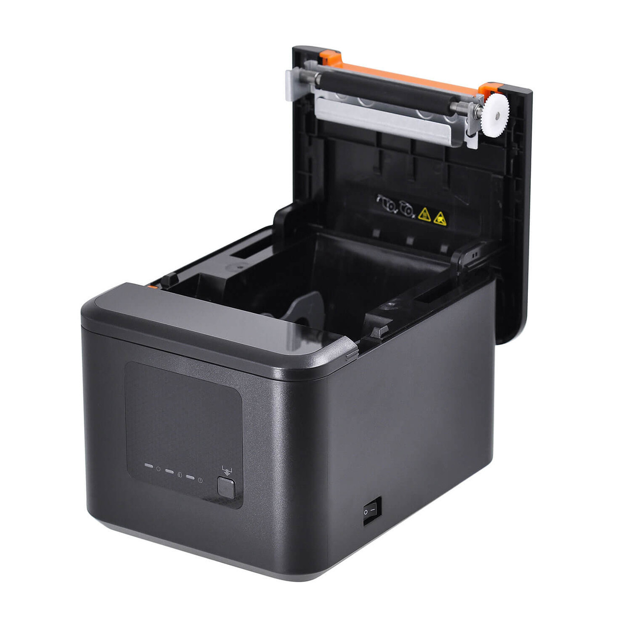 Чековый принтер MERTECH Q80 Ethernet, RS232, USB Black - фото 2 - id-p212685157
