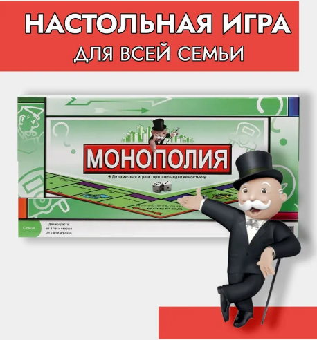 Настольная игра Монополия