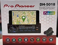 АВТОМОБИЛЬНАЯ МАГНИТОЛА С ДЕРЖАТЕЛЕМ ДЛЯ ТЕЛЕФОНА PRO.PIONEER DH-5018 7 ЦВЕТОВ ПОДСВЕТКИ ПУЛЬТ