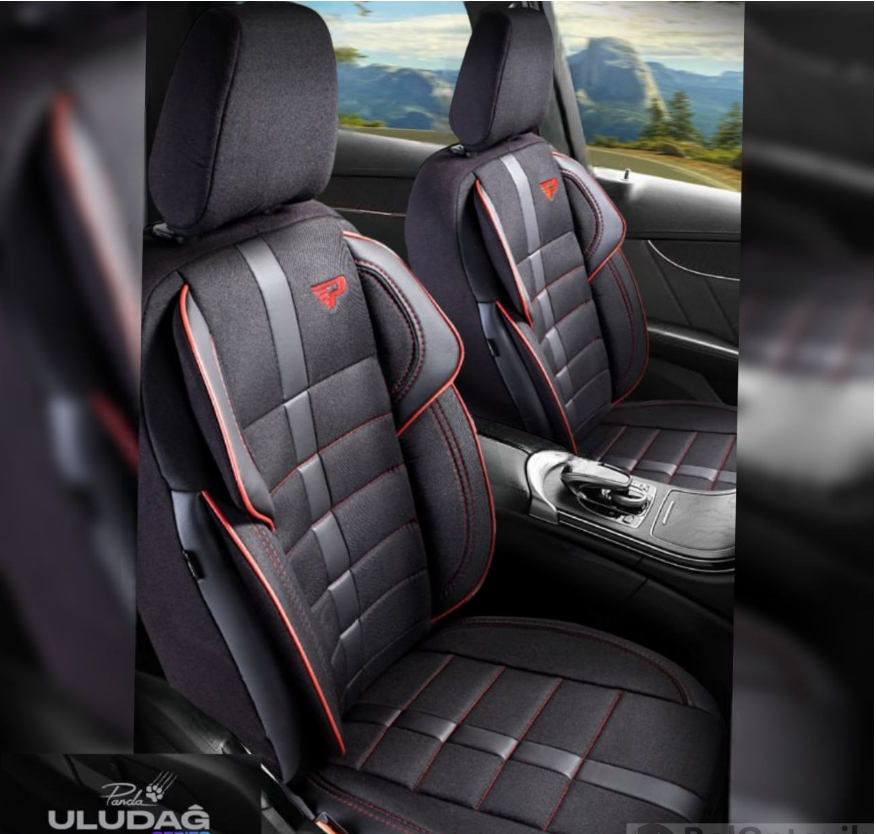 Универсальные чехлы ULUDAGI для автомобильных сидений / Авточехлы - комплект на весь салон автомобиля - фото 3 - id-p215033426