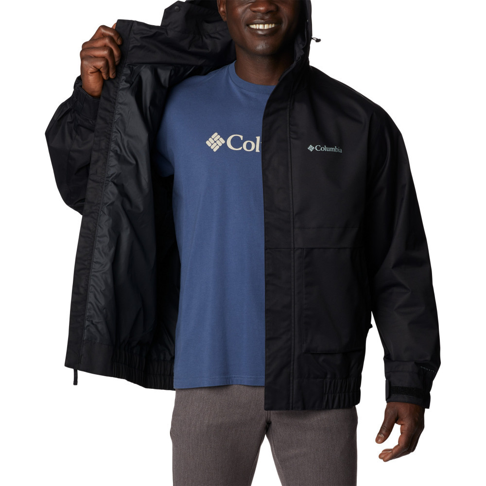 Куртка мужская Columbia Boundary Springs Jacket черный - фото 5 - id-p206895389
