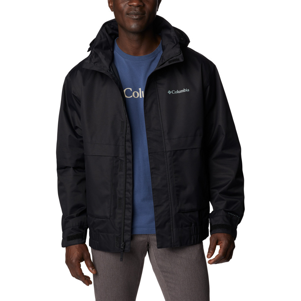 Куртка мужская Columbia Boundary Springs Jacket черный - фото 7 - id-p206895389