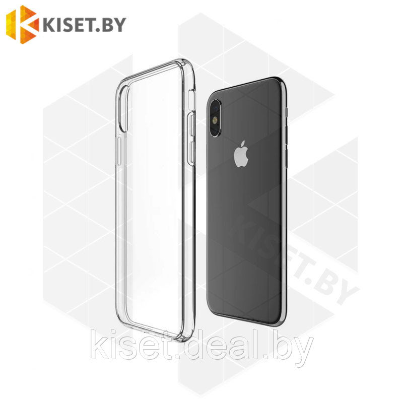 Силиконовый чехол Better One TPU Case для Apple iPhone X / Xs прозрачный - фото 1 - id-p214996626