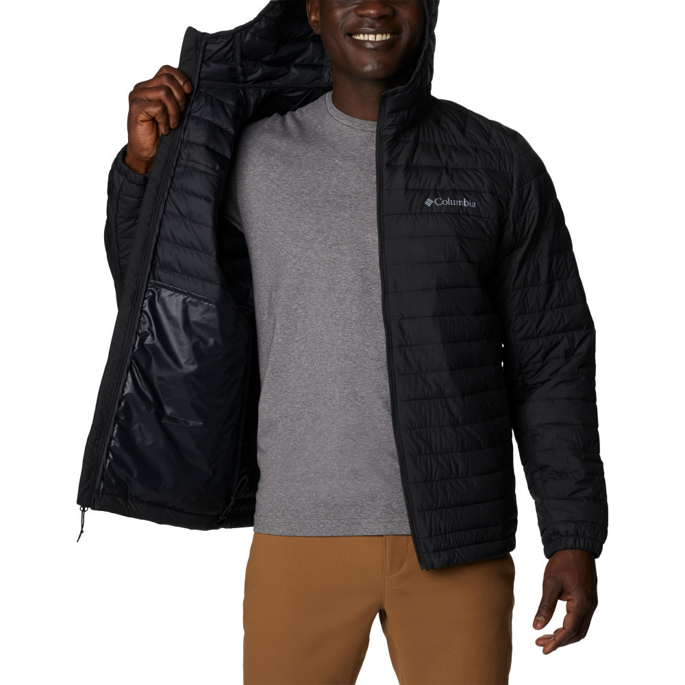 Куртка мужская Columbia Silver Falls Hooded Jacket черный - фото 5 - id-p206895413