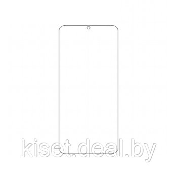 Защитная гидрогелевая пленка KST HG для OnePlus 7T на весь экран прозрачная