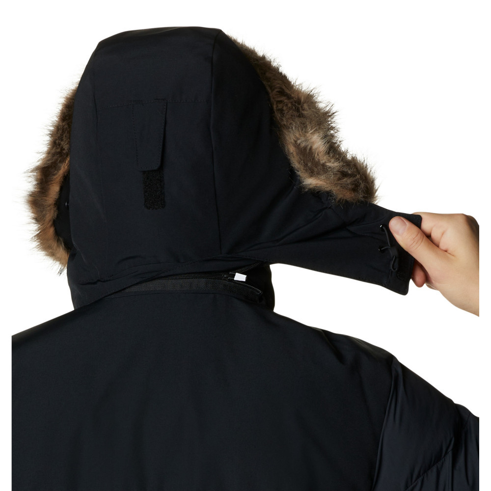Куртка утепленная мужская Columbia Marquam Peak Fusion Parka черный - фото 8 - id-p214381808
