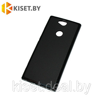 Силиконовый чехол KST MC для Sony Xperia XA2 Plus черный матовый
