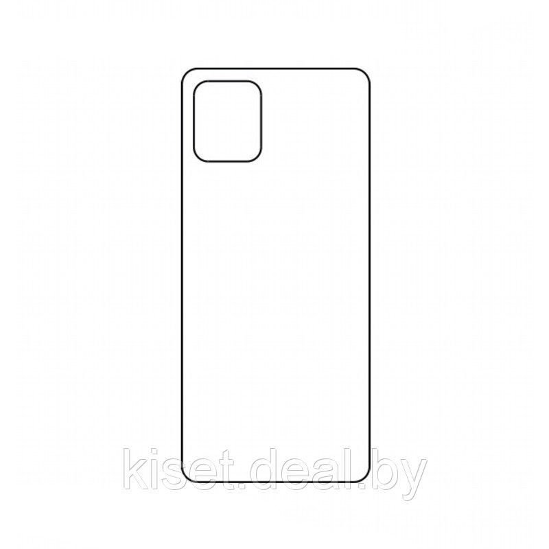 Защитная гидрогелевая пленка KST HG для Samsung Galaxy Note 10 Lite (2020) на заднюю крышку - фото 1 - id-p214997969