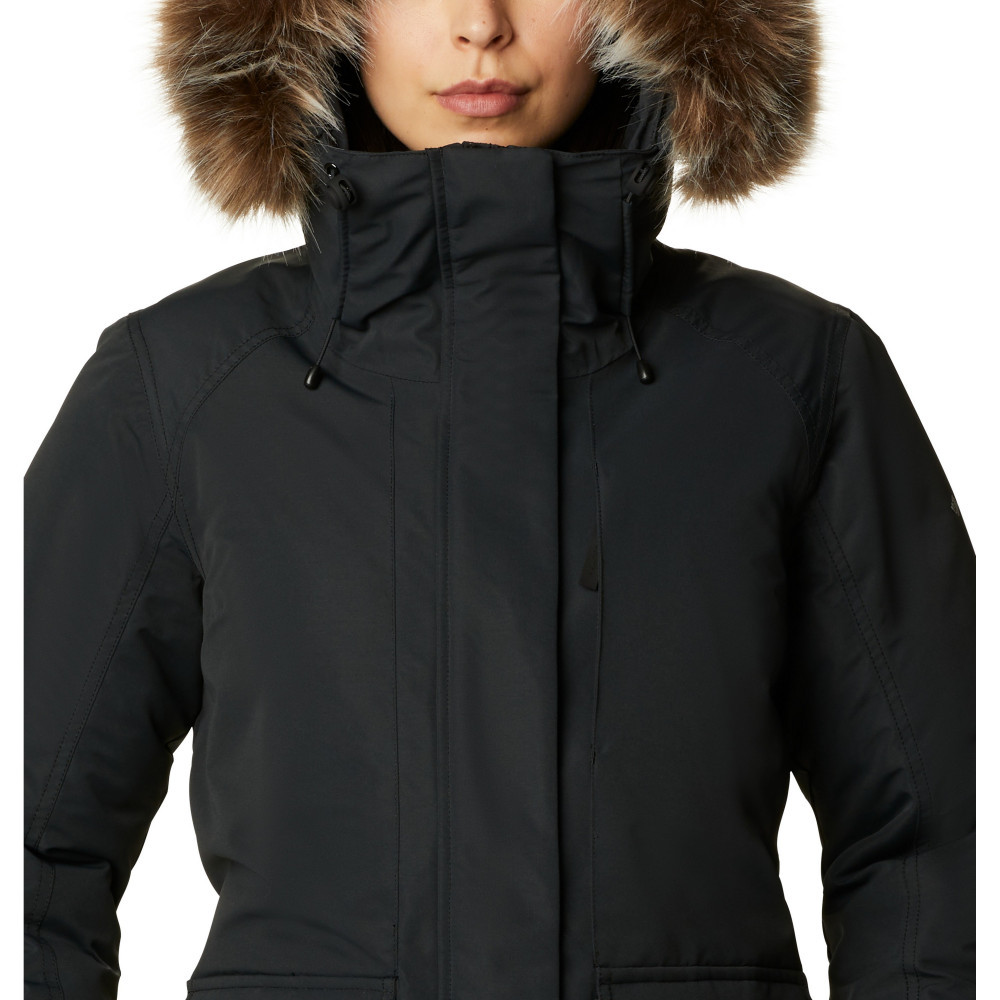 Куртка утепленная женская Columbia Little Si Insulated Parka чёрная - фото 4 - id-p215030722