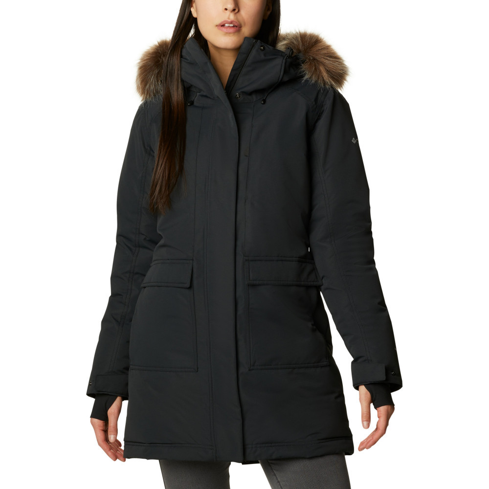 Куртка утепленная женская Columbia Little Si Insulated Parka чёрная - фото 8 - id-p215030722