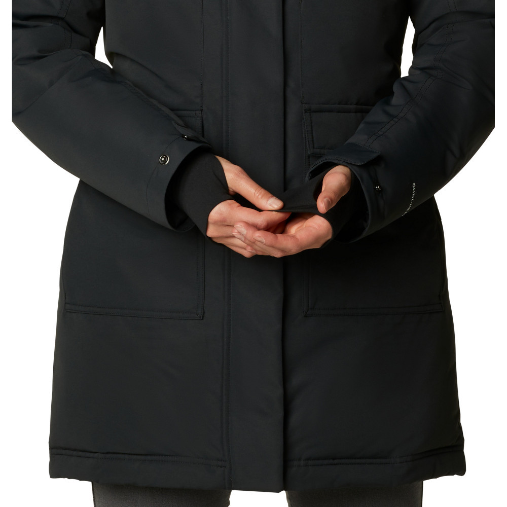 Куртка утепленная женская Columbia Little Si Insulated Parka чёрная - фото 7 - id-p215030723