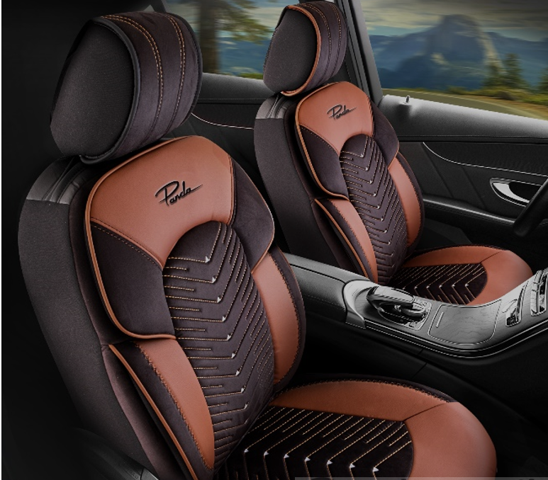 Универсальные чехлы DUBAI для автомобильных сидений / Авточехлы - комплект на весь салон автомобиля - фото 1 - id-p215035601