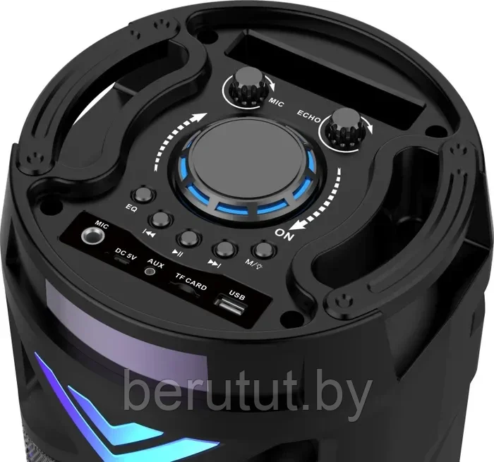 Акустическая колонка напольная Bluetooth BT SPEAKER ZQS-6201 с микрофоном - фото 5 - id-p215035619