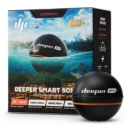 Deeper Smart Sonar Pro+ Fishfinder