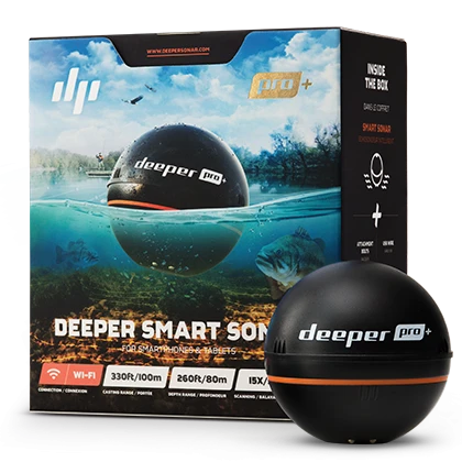 Deeper Smart Sonar Pro+ Fishfinder - фото 1 - id-p215035710