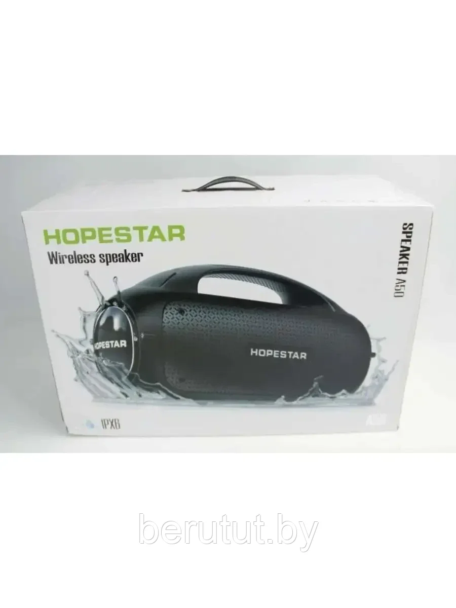 Колонка портативная музыкальная Bluetooth HOPESTAR A50 с микрофоном - фото 10 - id-p215035773