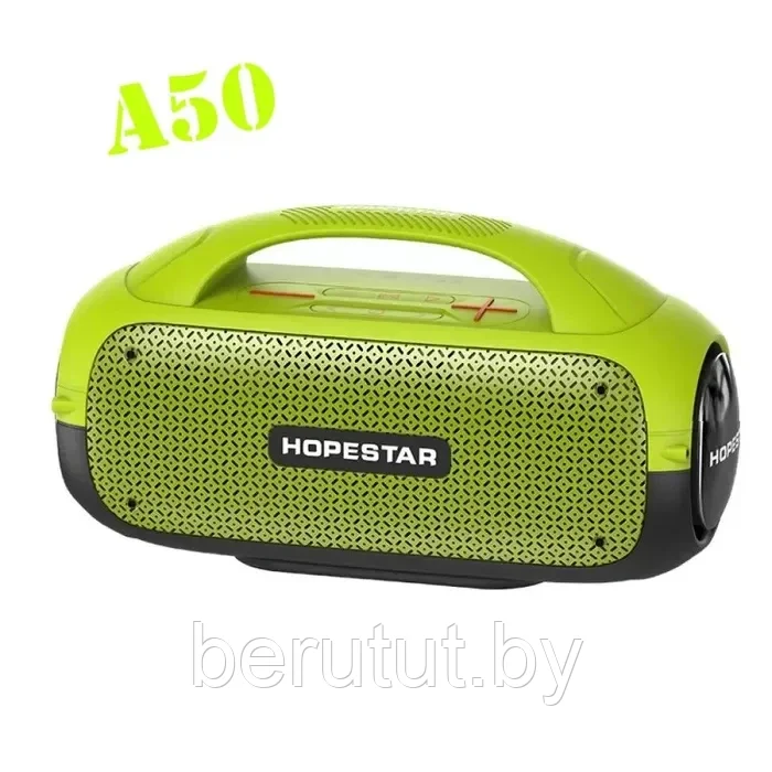 Колонка портативная музыкальная Bluetooth HOPESTAR A50 с микрофоном - фото 4 - id-p215035773