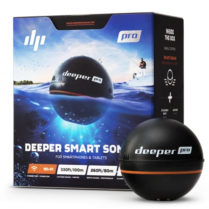 Deeper Smart Sonar Pro Fishfinder - фото 1 - id-p215036165